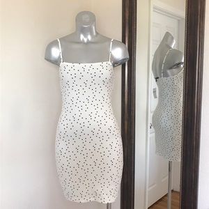 NWT star print bodycon dress